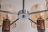 Brooks Semi Flush Light 5 Light
